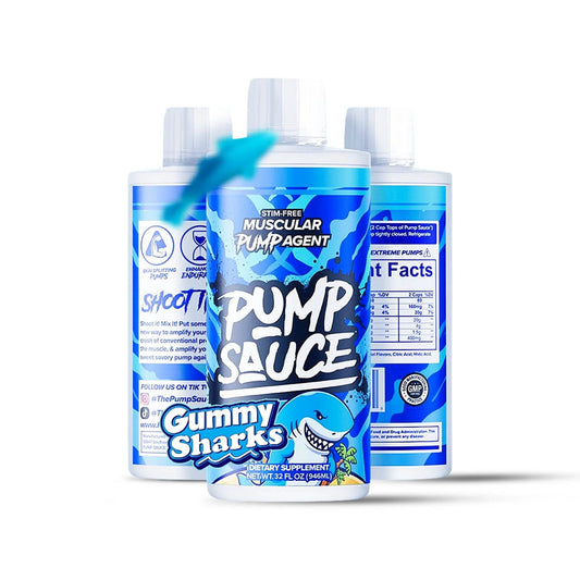 Pump Sauce Stim-Free Pre-Workout Pump Formula Liquid 32/16 Servings - Glycerol 20g | Svpplements