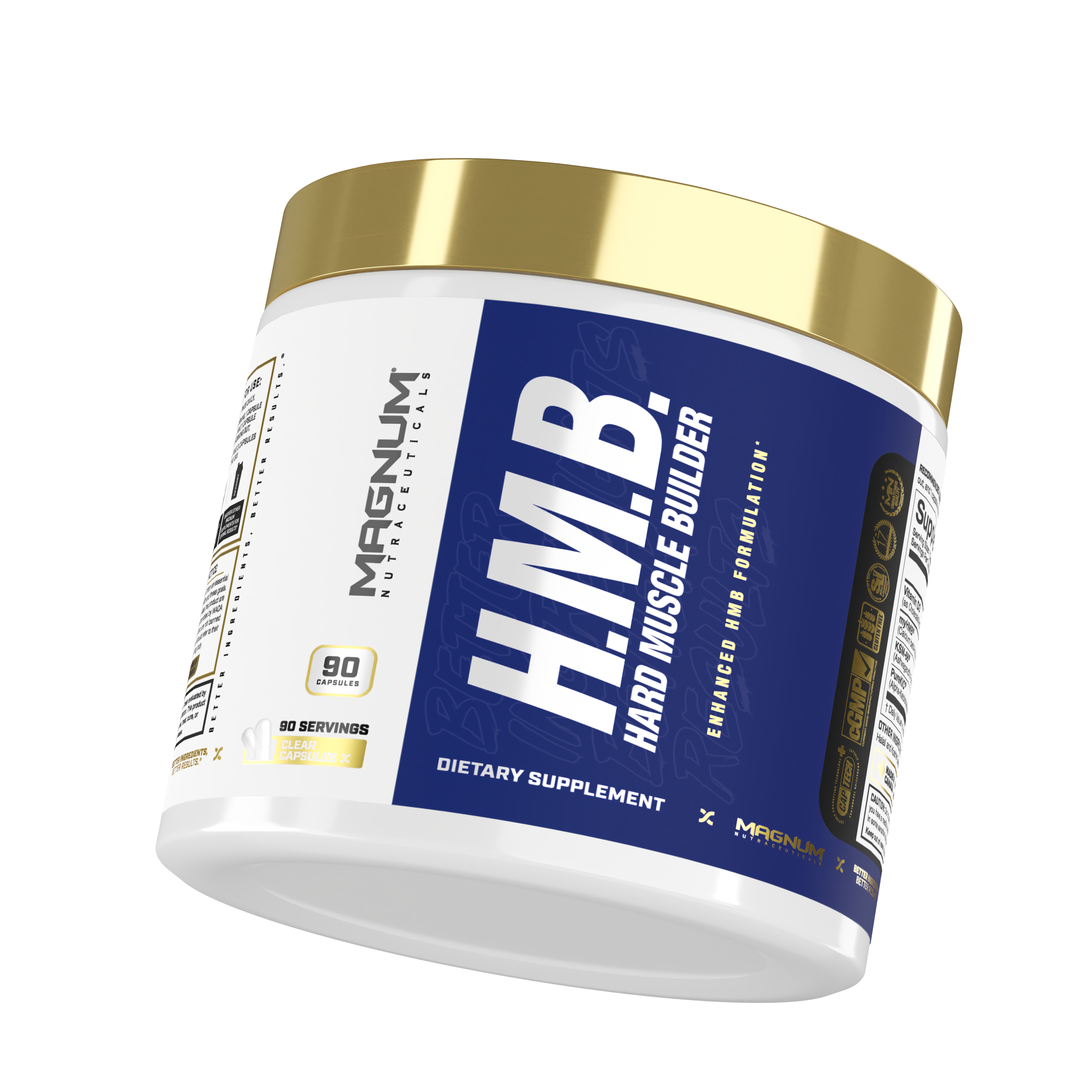 Magnum Nutracueticals | H.M.B. | Hard Muscle Builder | 90ct.