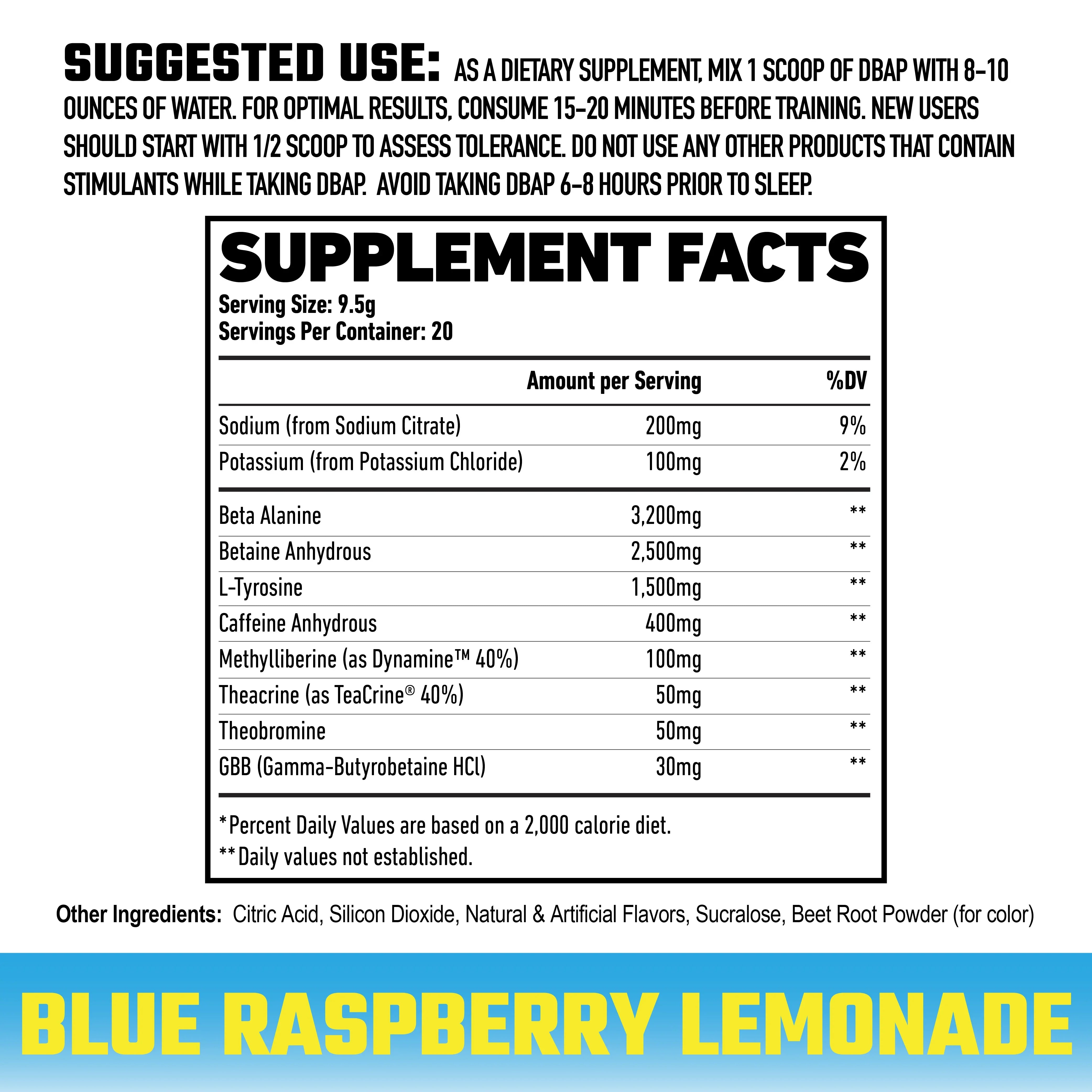 Axe & Sledge | DBAP Pre Workout