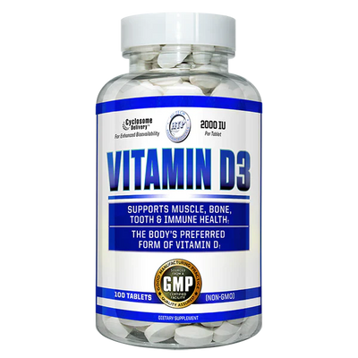 HI TECH PHARMACEUTICALS, INC. | Hi-Tech Vitamin D3 | 100 Tablets