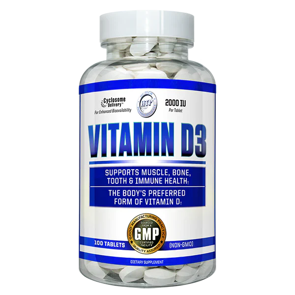 Hi-Tech Vitamin D3 Cyclosome Supplement 100 Servings - Vitamin D Cyclosome™ 2000 IU | Svpplements