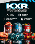 VMI Sports KXR Low-Stim Pre-Workout Powder 30 Servings Supplement Facts - goBHB® Beta-Hydroxybutyrate Complex | Svpplements