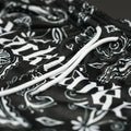 BlackMarket Labs Blackmarket | Fight Shorts | Paisley 4" - Back View | Svpplements