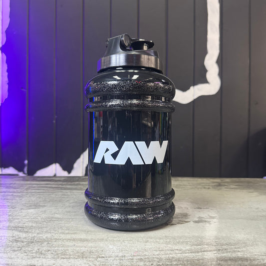 RAW Nutrition Water Jug Hydration Accessory 2.2L 100 Servings Supplement Facts - Creatine Monohydrate | Svpplements