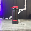 Unmatched Unmatched | Shaker Cup | With Powder + Pill Storage - Back View | Svpplements
