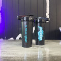 Inspired Nutra Perfect Shaker Cup Accessory N/A Servings Black Blue Supplement Facts - Black and blue branded | Svpplements