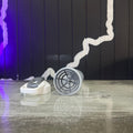 RYSE Ryse | Smart Shaker Cup | Clear - Back View | Svpplements