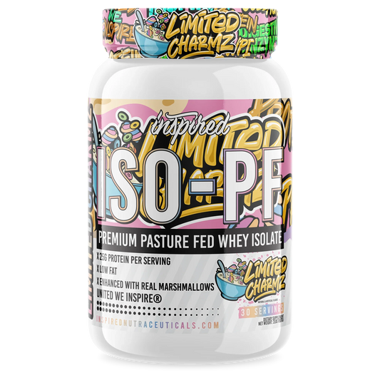 Inspired ISO-PF Whey Protein Isolate Powder 25 Servings Supplement Facts - Pasture Fed Whey Protein Isolate | Svpplements