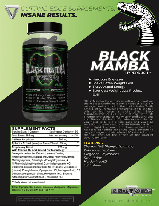 Innovative Labs Dietary Supplement - Supplement Facts | Svpplements