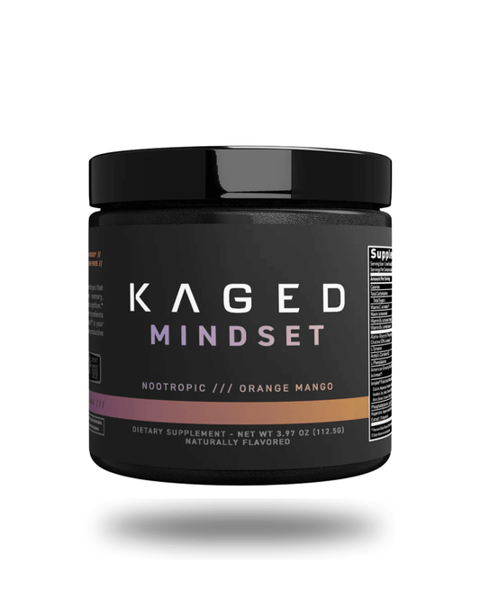 Kaged Mindset Nootropic Capsules 30 Servings - Alpha-Glyceryl Phosphoryl Choline 50% (AlphaSize®) 600mg | Svpplements