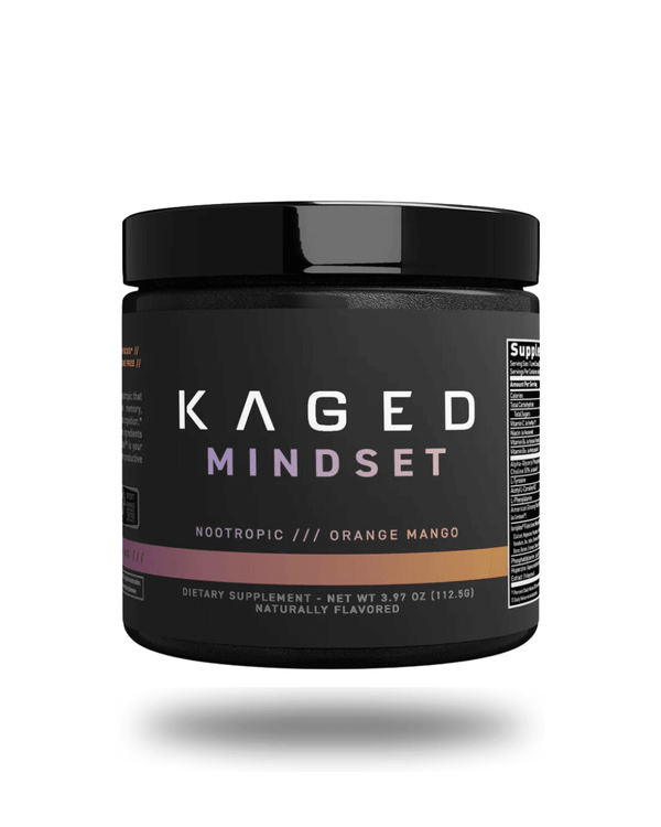Kaged Mindset Nootropic Capsules 30 Servings - Alpha-Glyceryl Phosphoryl Choline 50% (AlphaSize®) 600mg | Svpplements