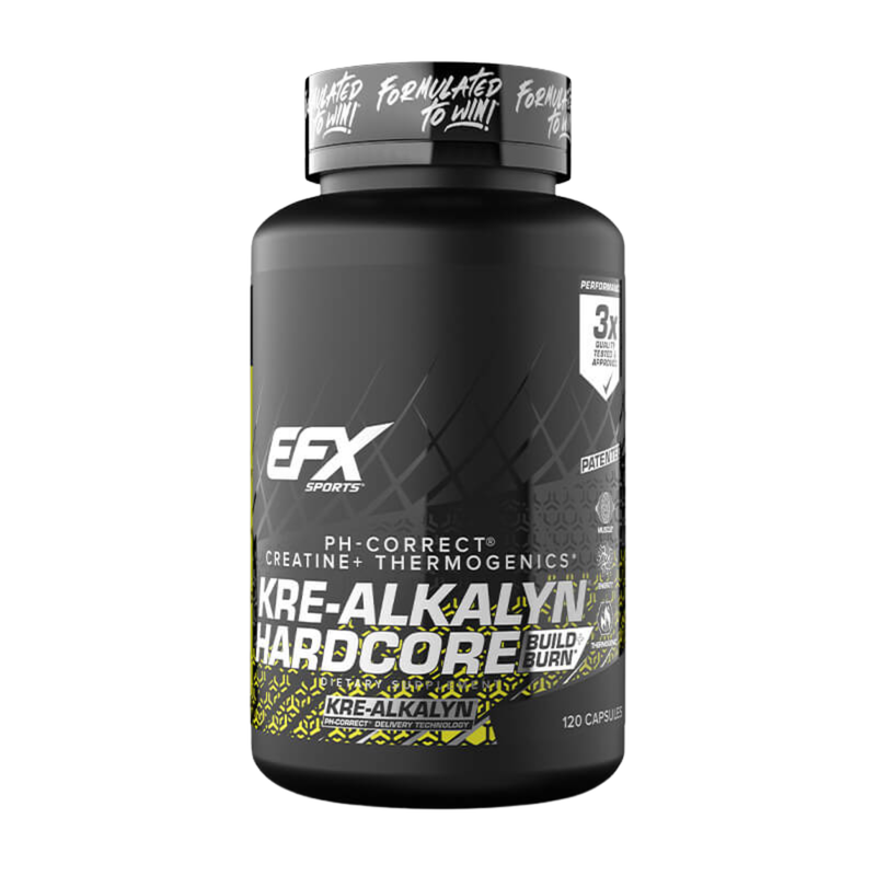 EFX Sports | Kre-Alkalyn Hardcore | Thermogenic Creatine Caps