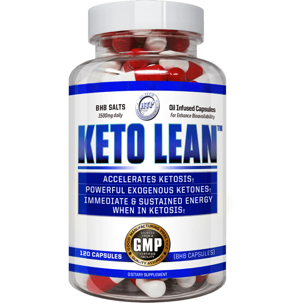 Hi-Tech Pharmaceuticals | Keto Lean | 120 Caps Capsule 120 Servings - Keto Lean™ BHB Ketosis Complex 500mg | Svpplements