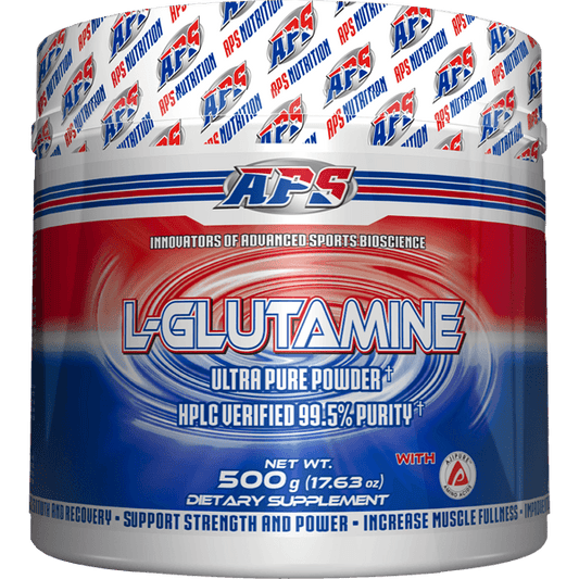 APS Nutrition L-Glutamine Recovery Powder 100 Servings - L-Glutamine 5g | Svpplements