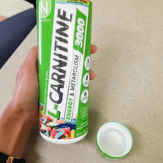 NutraKey | L-Carnitine 3000 - Supplement Facts | Svpplements