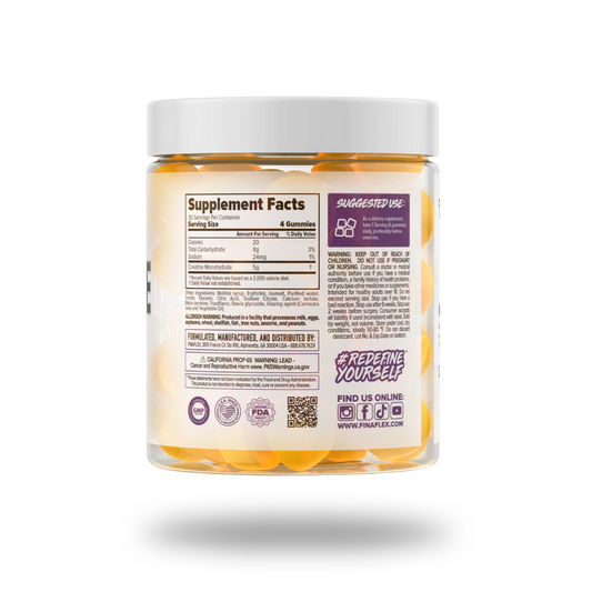 Finaflex Finaflex | Creatine Gummies - Side View | Svpplements