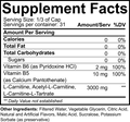 NutraKey | L-Carnitine 3000 - Side View | Svpplements