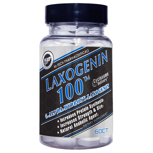 Hi-Tech Pharmaceuticals Laxogenin Hormone Support Capsules 60 Servings - 5-Alpha-Hydroxy-Laxogenin 100mg | Svpplements