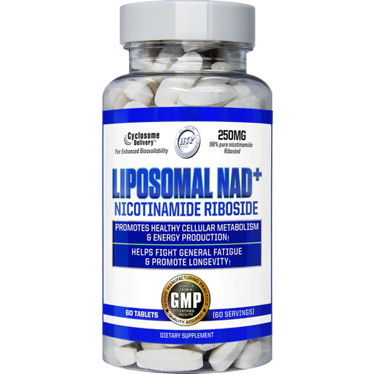 Hi-Tech Liposomal NAD+ Nicotinamide Riboside Supplement Capsules 60 Servings | Svpplements