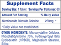 Hi-Tech Liposomal NAD+ Nicotinamide Riboside Supplement Capsules 60 Servings Supplement Facts - Nicotinamide | Svpplements