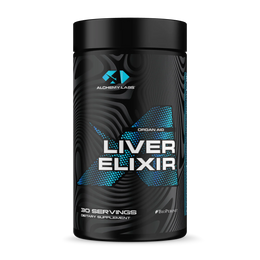 Alchemy Labs Liver Elixir Liver Support Supplement 30 Servings - Milk Thistle Seed Extract 750mg | Svpplements