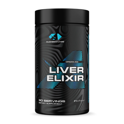 Alchemy Labs Liver Elixir Liver Support Supplement 30 Servings - Milk Thistle Seed Extract 750mg | Svpplements