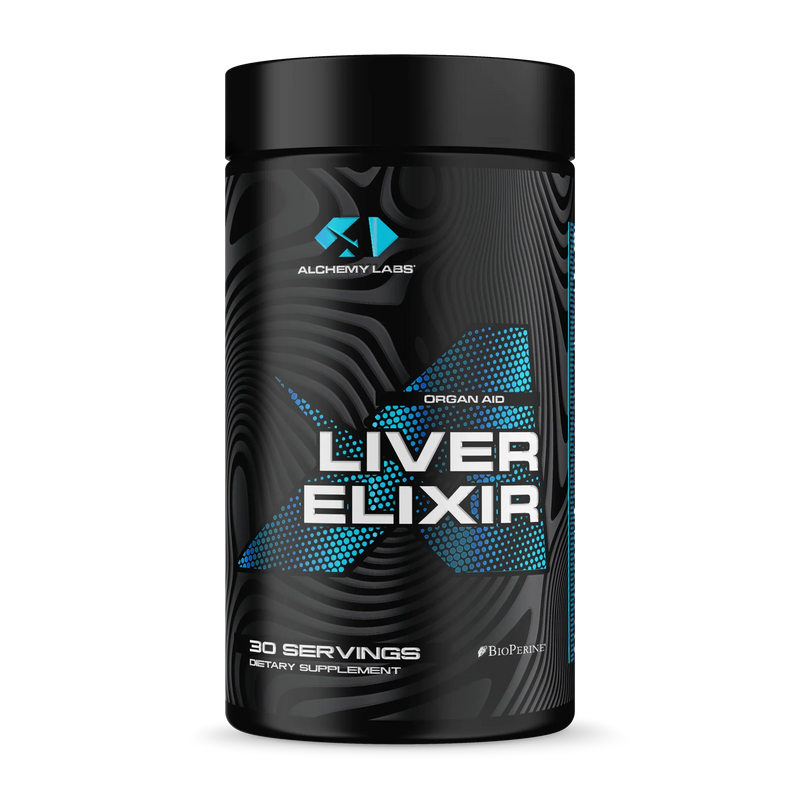 Alchemy Labs Liver Elixir Liver Support Supplement 30 Servings - Milk Thistle Seed Extract 750mg | Svpplements