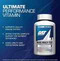 GAT Sport GAT Sport | Mens Multi+Test | Multivitamin with Testosterone Support | 60ct. - Side View | Svpplements