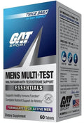 GAT Sport GAT Sport | Mens Multi+Test | Multivitamin with Testosterone Support | 60ct. - Package Detail | Svpplements