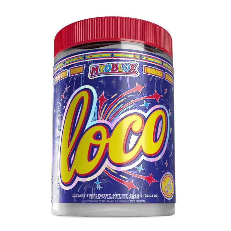 MyoBlox Loco Pre-Workout Powder 20 Servings - TRILLINE™ 10,000mg | Svpplements
