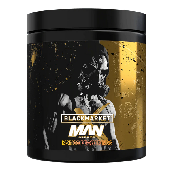 Black Market X-Man Sports Pre-Workout Powder 20 Servings - L-Citrulline 8000mg | Svpplements