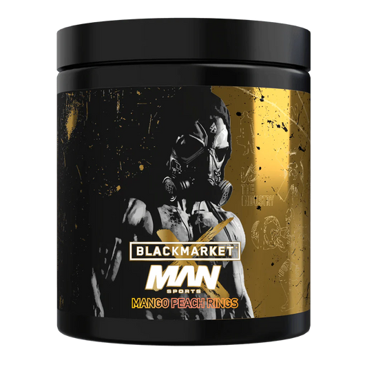 Black Market X-Man Sports Pre-Workout Powder 20 Servings - L-Citrulline 8000mg | Svpplements
