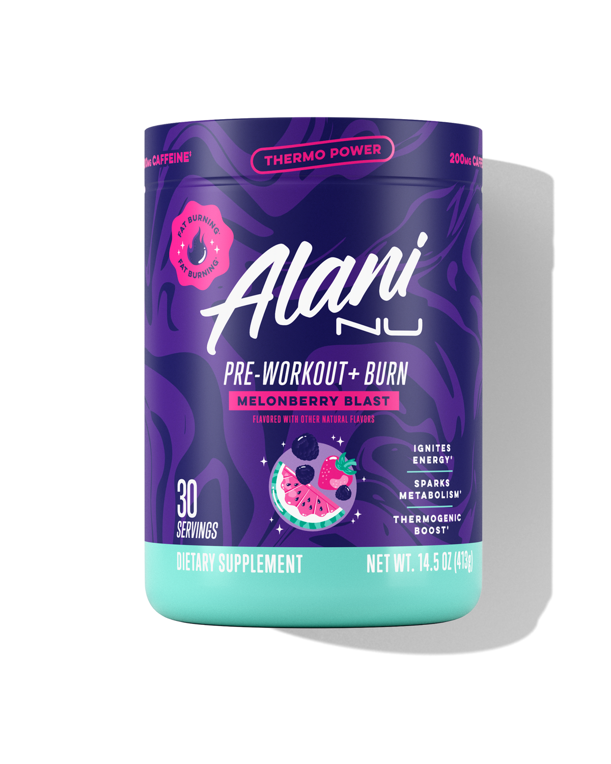 Alani Nu | Pre-Workout + Burn | Thermogenic Preworkout Powder | 30 Servings