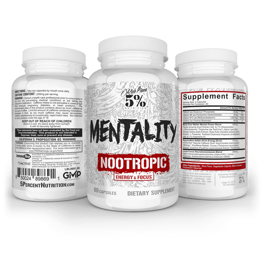 5% Nutrition | Mentality | 60 Capsules