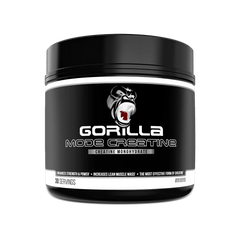 Gorilla Mind Gorilla Mode Creatine Powder 30 Servings - Creatine Monohydrate (micronized) 5g | Svpplements