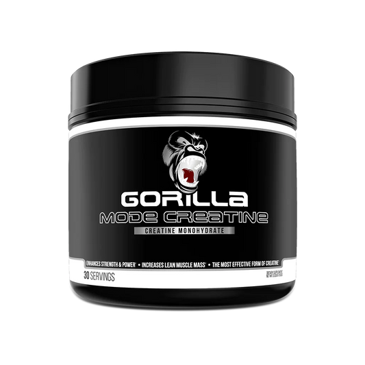 Gorilla Mind Gorilla Mode Creatine Powder 30 Servings - Creatine Monohydrate (micronized) 5g | Svpplements