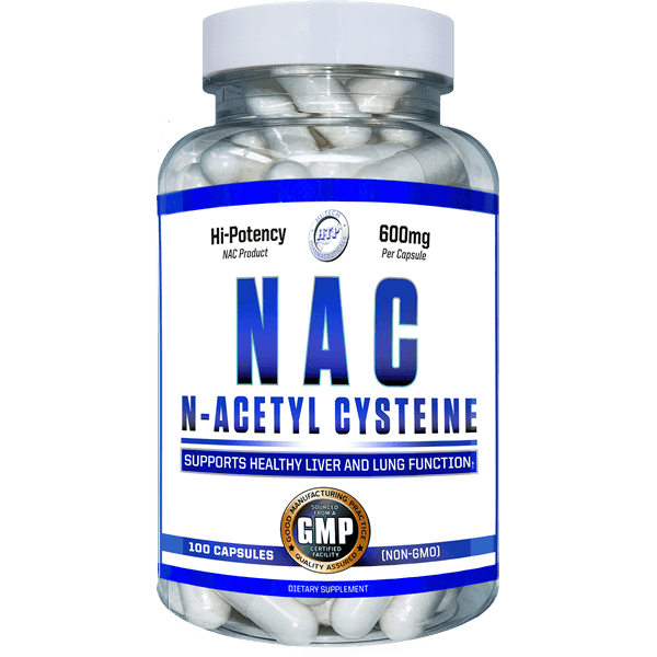 Hi-Tech Pharmaceuticals NAC 600mg Capsules Dietary Supplement - N-Acetyl Cysteine 600mg | Svpplements