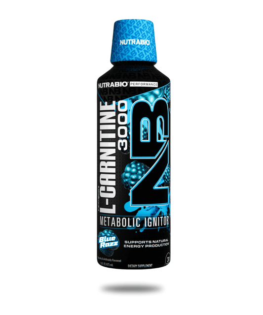 NutraBio L-Carnitine 3000 Liquid Supplement 31 Servings - L-Carnitine 3000mg | Svpplements