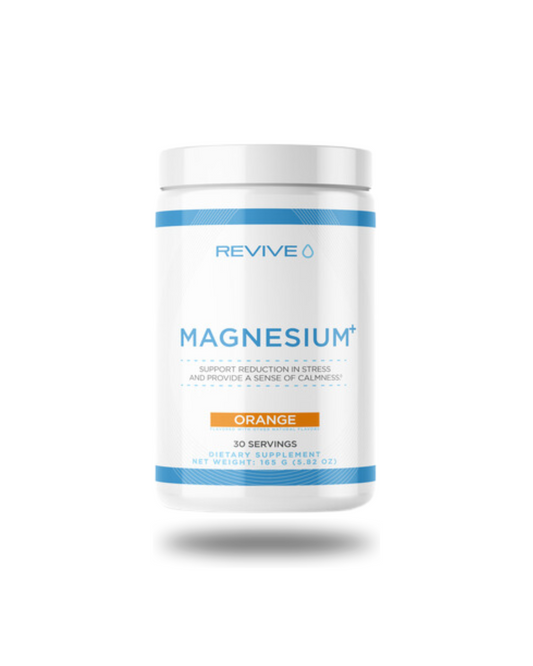 Revive MD Magnesium+ Magnesium Supplement Capsules 30 Servings Supplement Facts - Magnesium Taurate | Svpplements