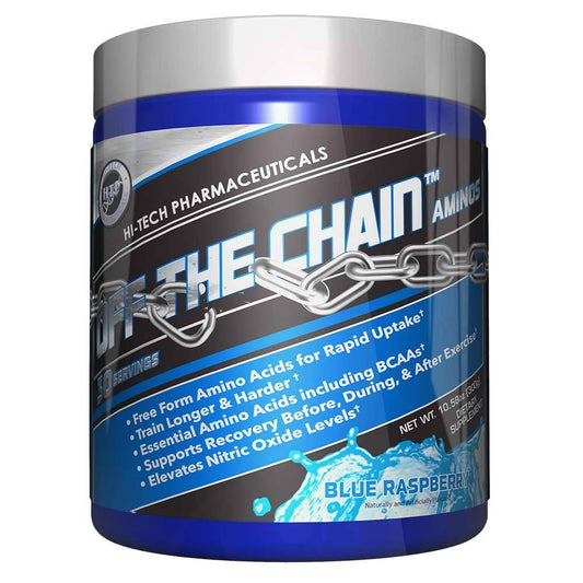 Hi-Tech Pharmaceuticals Off The Chain Amino Powder 30 Servings Supplement Facts - BCAAs | Svpplements