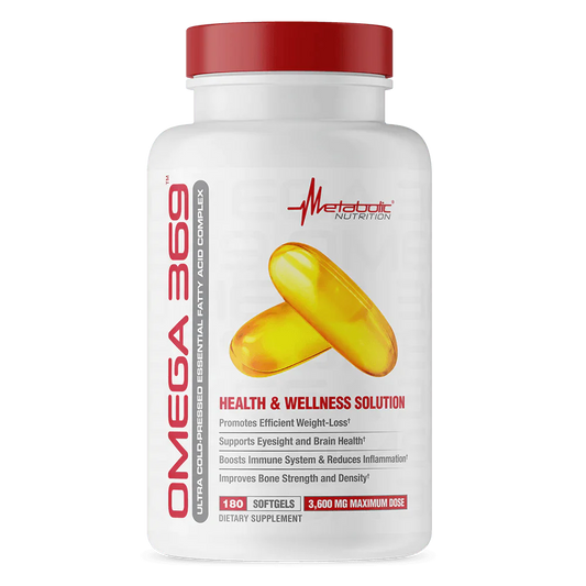 Metabolic Nutrition Omega 3-6-9 Softgels 60 Servings - Omega-3 Complex 1,353 mg | Svpplements