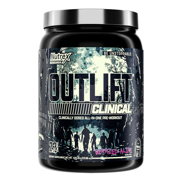 Nutrex Research Outlift Clinical Pre-Workout Powder 22 Servings - L-Citrulline 8000mg | Svpplements