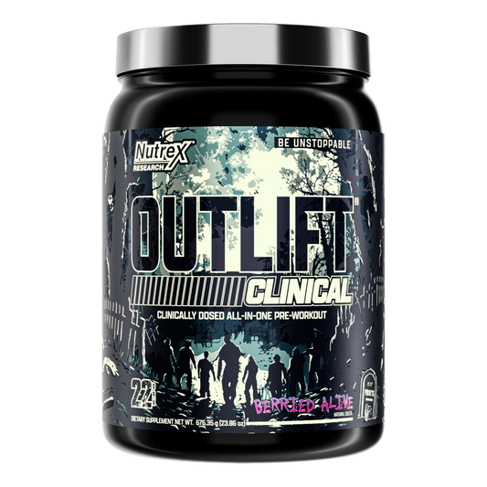 Nutrex Research Outlift Clinical Pre-Workout Powder 22 Servings - L-Citrulline 8000mg | Svpplements
