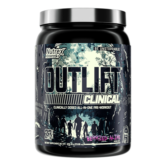 Nutrex Research | Outlift Clinical | 22 Serving - Product Front | Svpplements