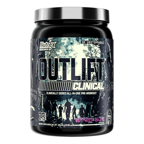 Nutrex Research | Outlift Clinical | 22 Serving - Product Front | Svpplements