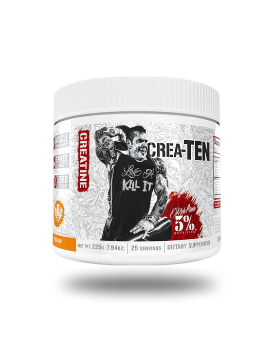 5 Nutrition Crea-Ten Pump Formula Powder N/A Servings Supplement Facts - S7™ 200mg | Svpplements