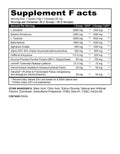 Pandamus Level 1 Pre-Workout Powder 40 Servings Supplement Facts - L-Citrulline 5500mg | Svpplements