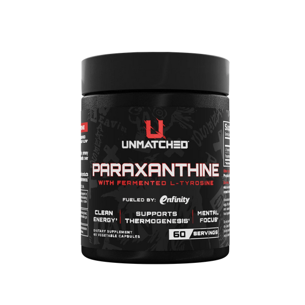 Unmatched Paraxanthine Low Stim Energy Focus Supplement Powder 60 Servings - Paraxanthine (enfinity®) 100mg | Svpplements