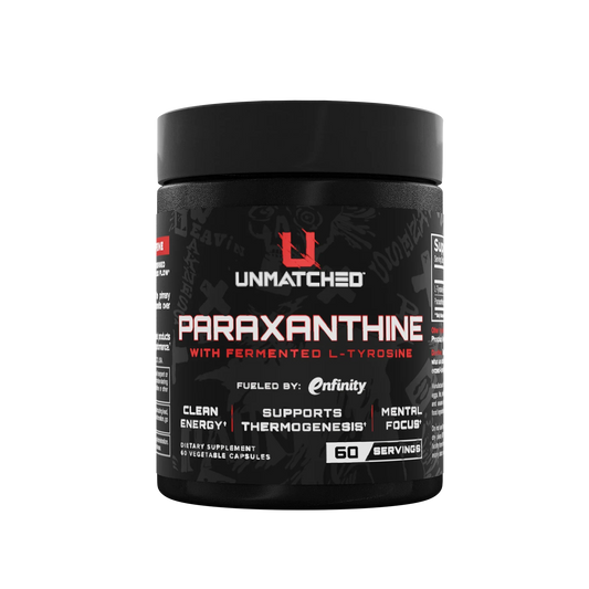Unmatched Paraxanthine Low Stim Energy Focus Supplement Powder 60 Servings - Paraxanthine (enfinity®) 100mg | Svpplements