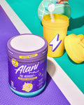 Alani Nu Pre-Workout+ Powder 30 Servings - Training Lifestyle Shot | Svpplements